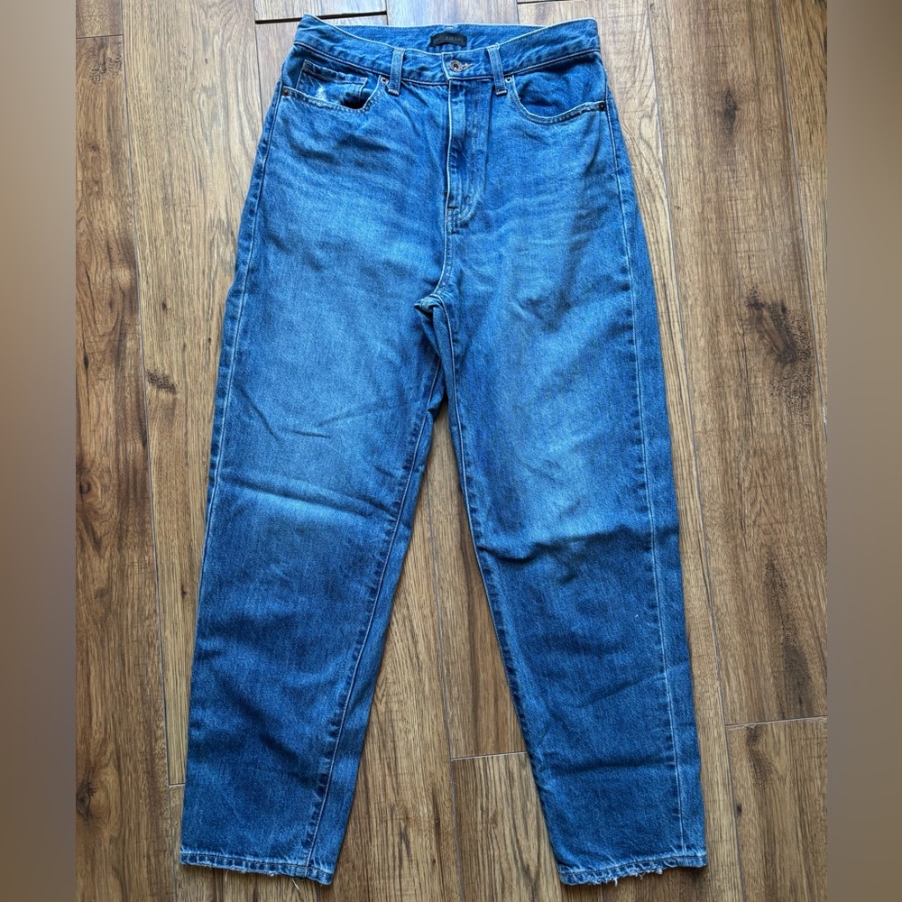 Uniqlo Women's High Rise Jeans - Blue